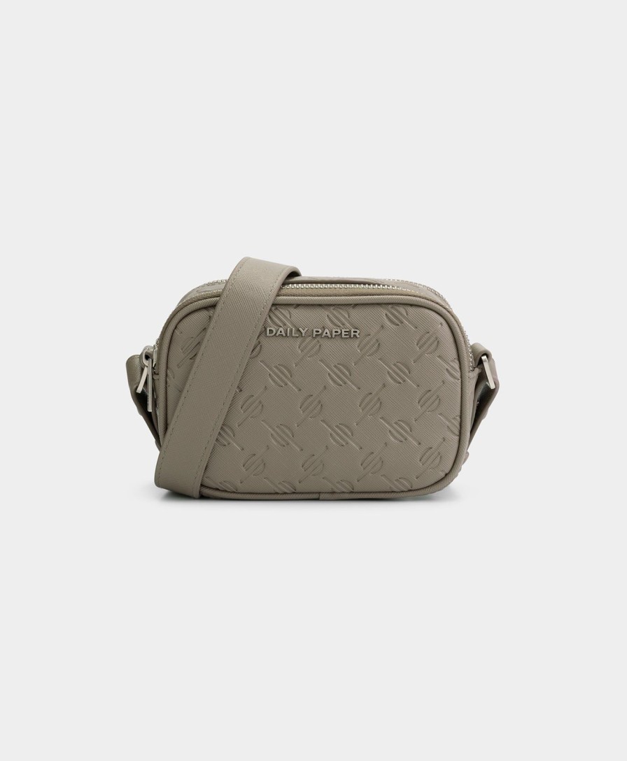 Daily Paper Bags | Taupe Grey May Monogram Bag