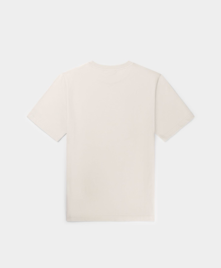 Daily Paper T-Shirts | Moonstruck Beige Circle T-Shirt