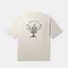 Daily Paper T-Shirts | Moonstruck Beige Nest Relaxed T-Shirt