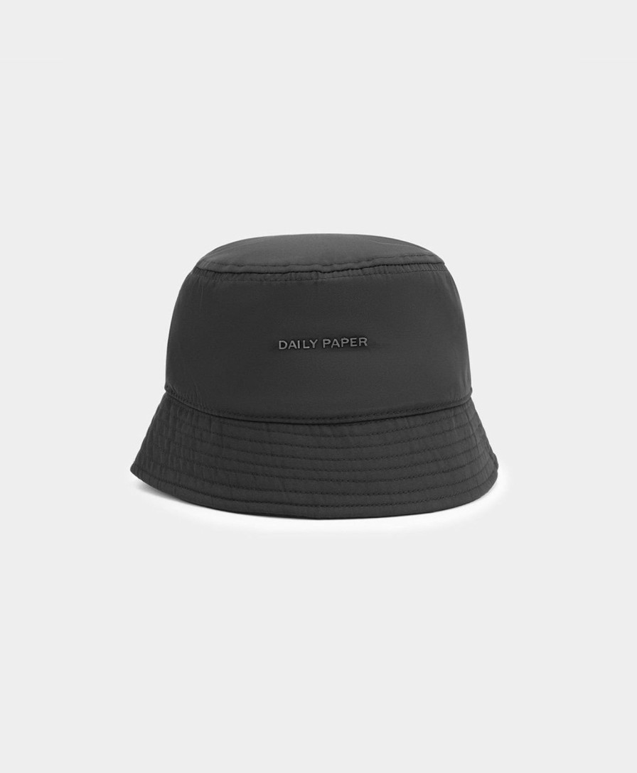 Daily Paper Headwear | Black Ebucket Hat