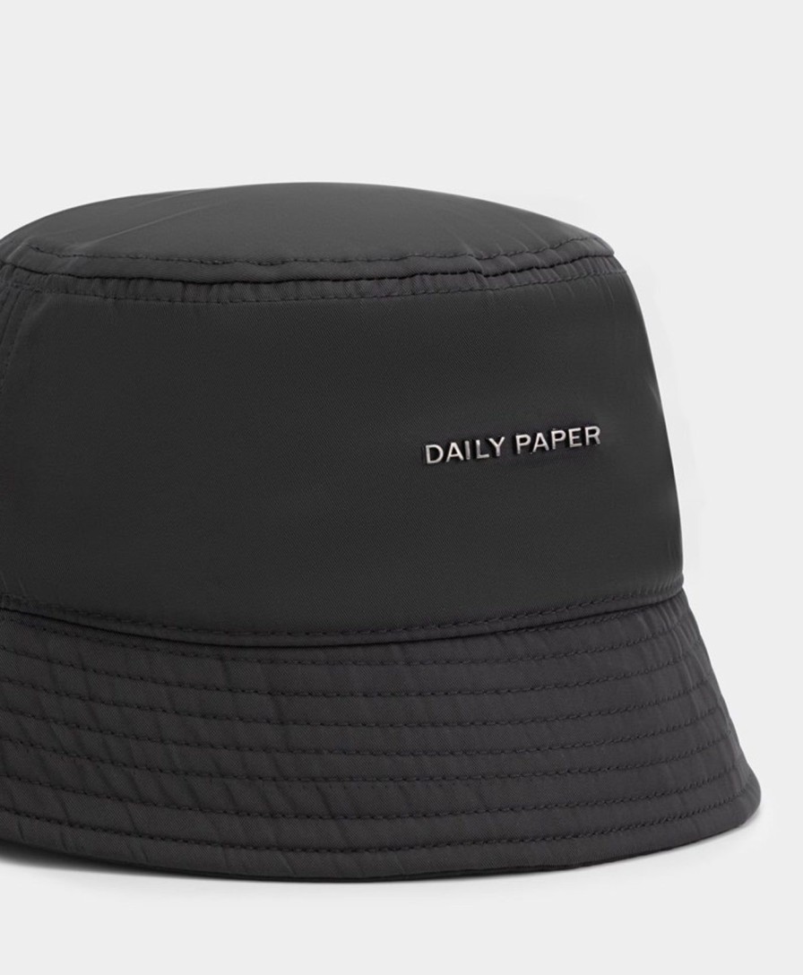 Daily Paper Headwear | Black Ebucket Hat