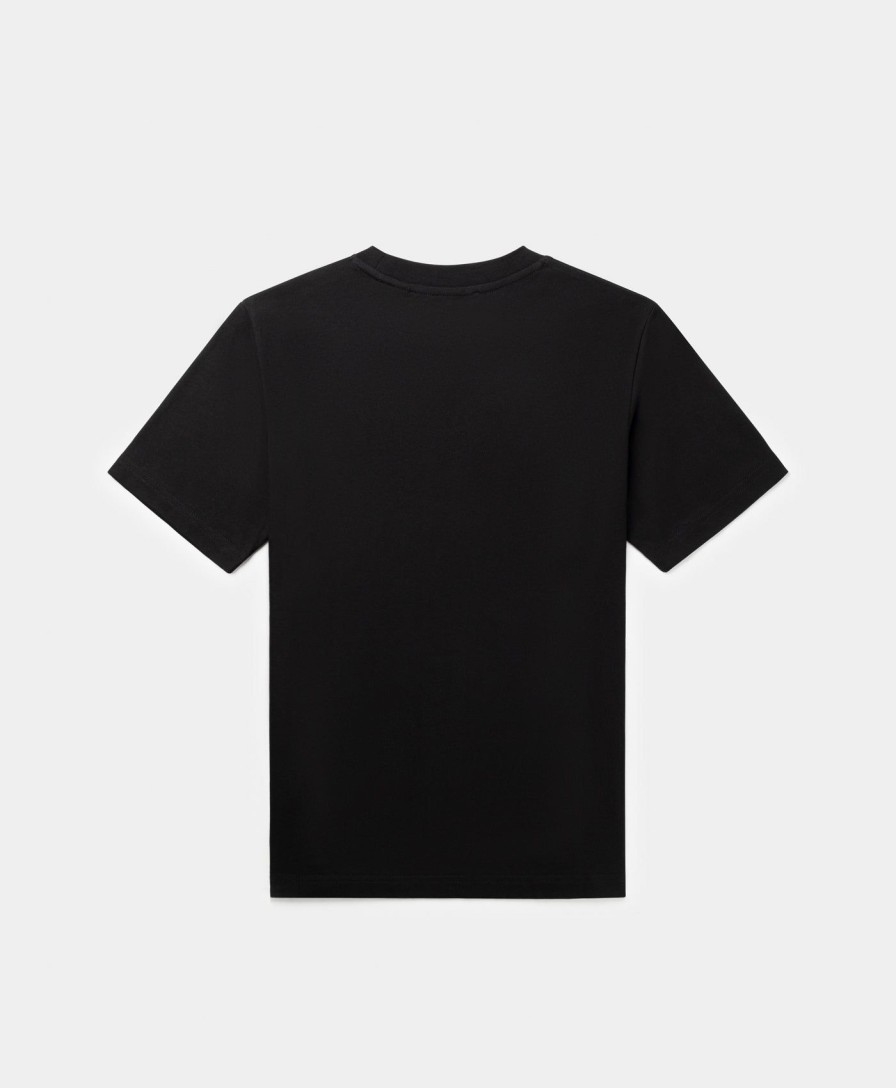 Daily Paper T-Shirts | Black Diverse Logo T-Shirt