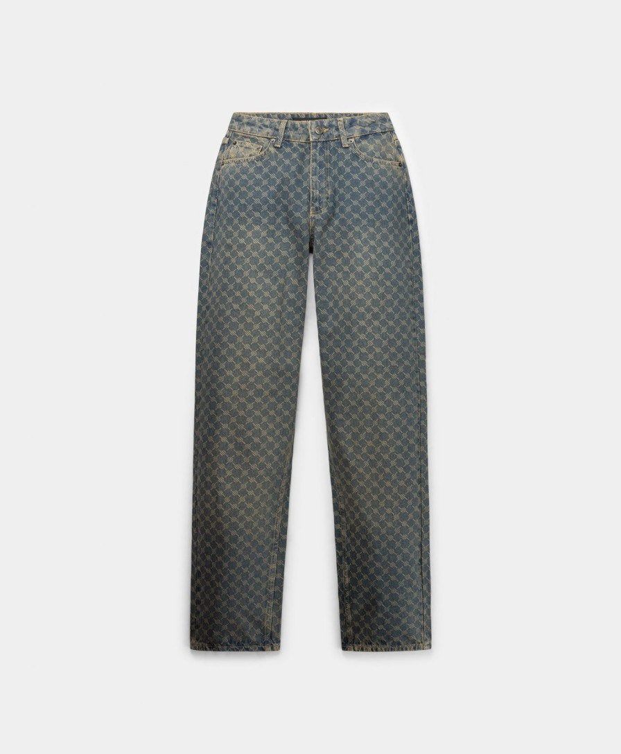 Daily Paper Jeans | Sand Blue Avery Monogram Jeans