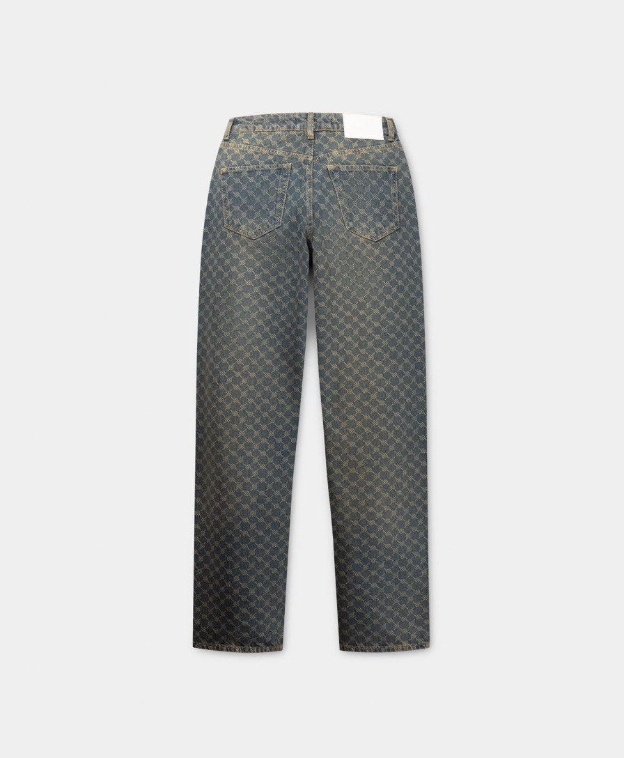 Daily Paper Jeans | Sand Blue Avery Monogram Jeans