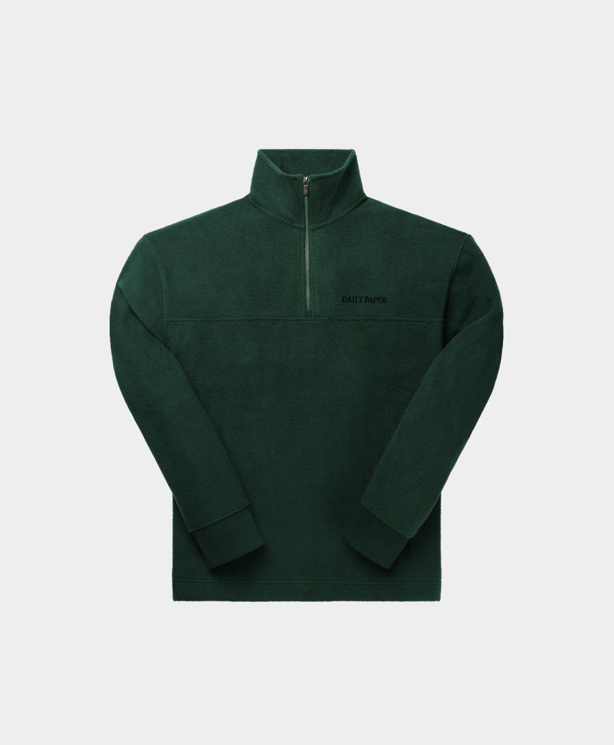 Daily Paper Hoodies & Sweaters | Pine Green Ramat Sweater