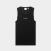 Daily Paper T-Shirts | Black Logotype Tank Top