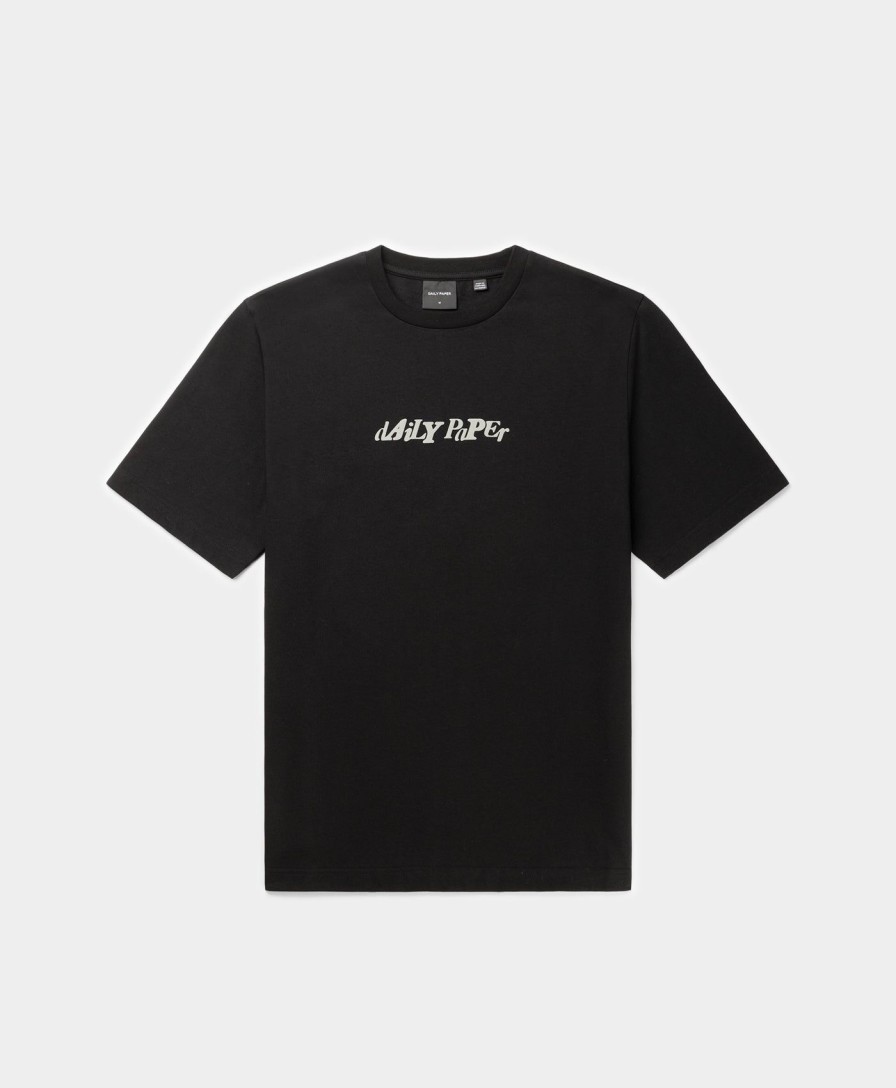 Daily Paper T-Shirts | Black Unified Type T-Shirt