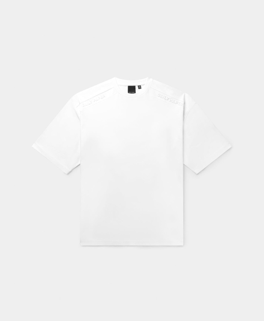 Daily Paper T-Shirts | White Juma Oversized T-Shirt