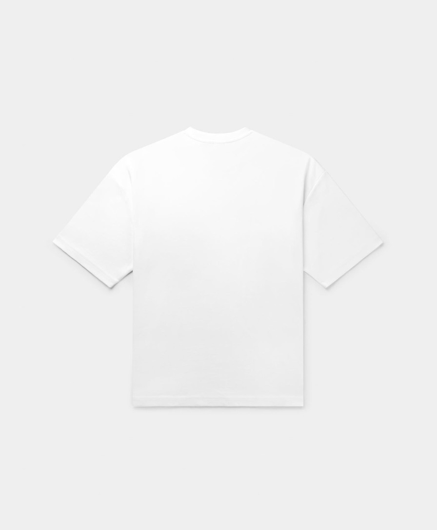 Daily Paper T-Shirts | White Juma Oversized T-Shirt