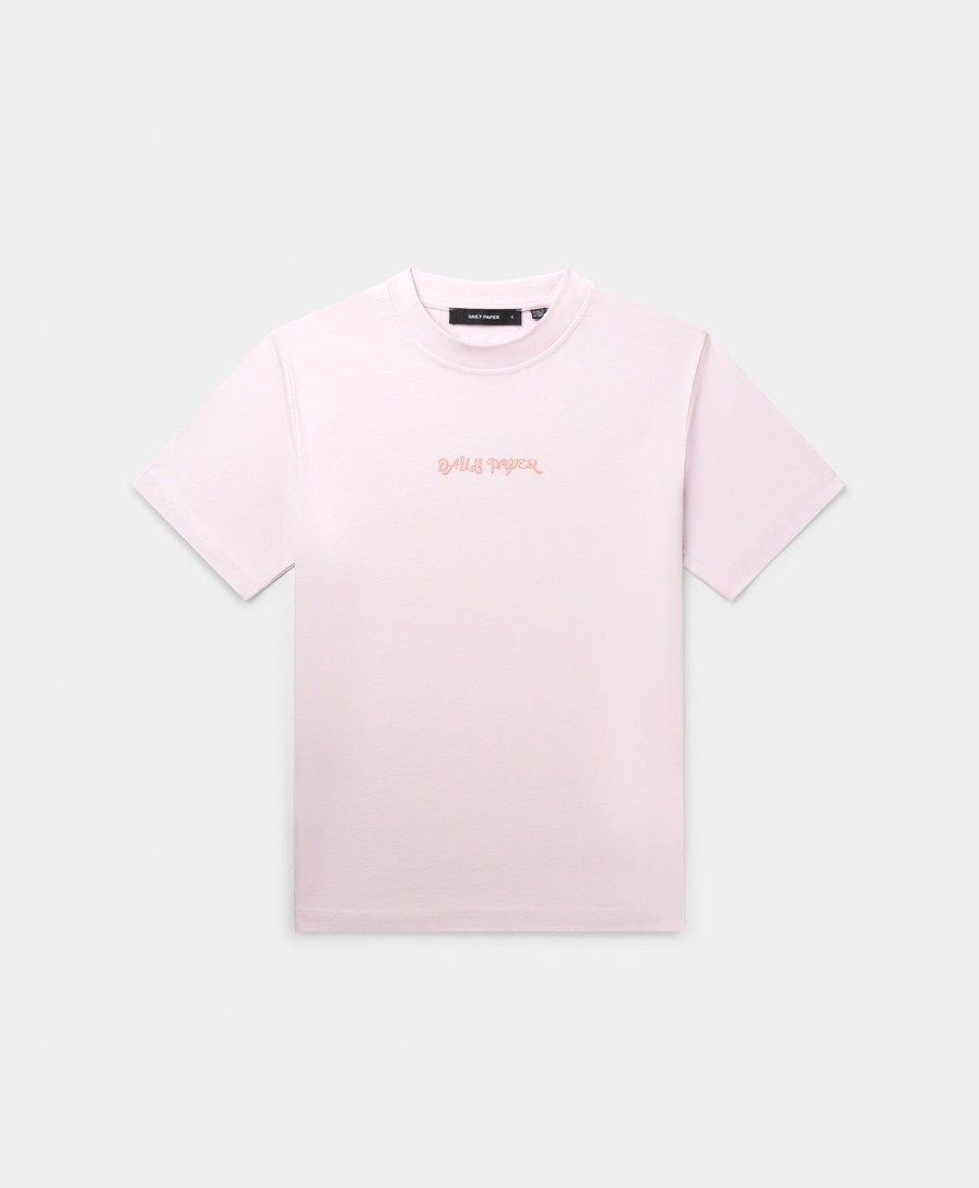 Daily Paper T-Shirts | Ice Pink Diverse Logo T-Shirt