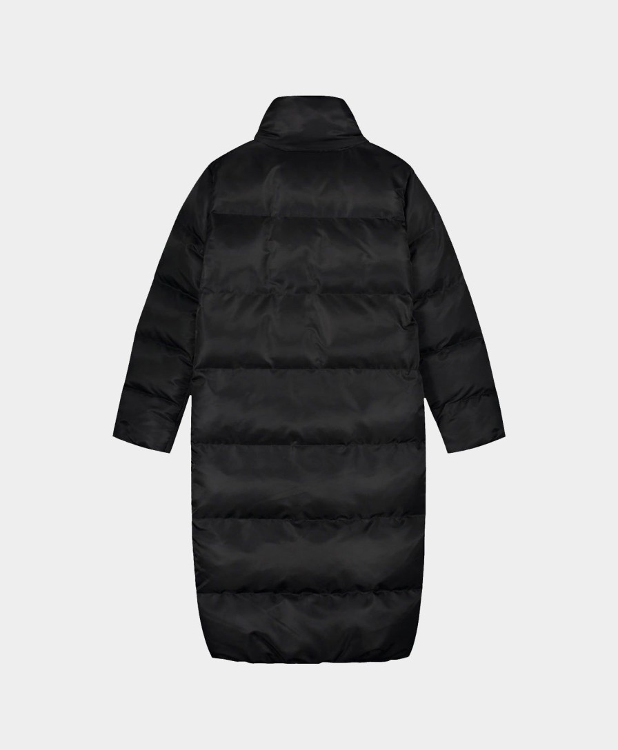 Daily Paper Jackets | Black Epuff Long Jacket