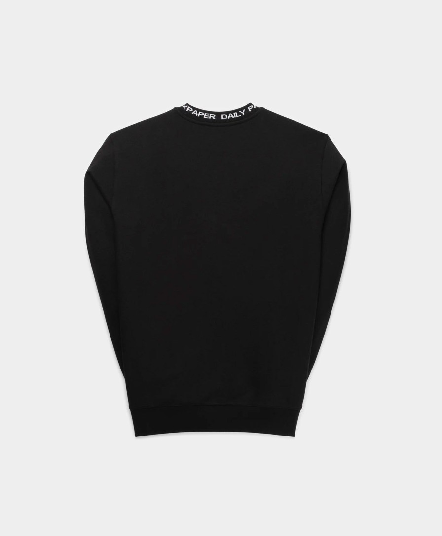 Daily Paper Hoodies & Sweaters | Black Erib Sweater