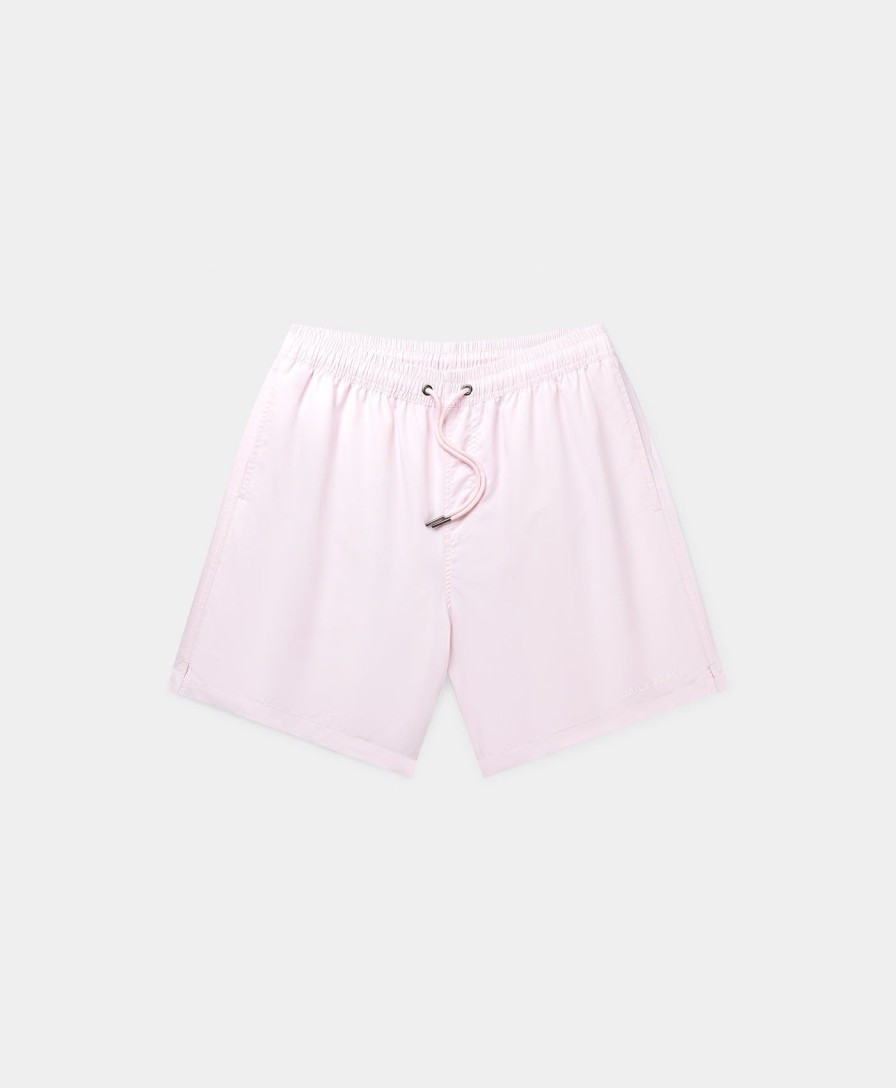 Daily Paper Swimwear | Ice Pink Logotype Swimshorts