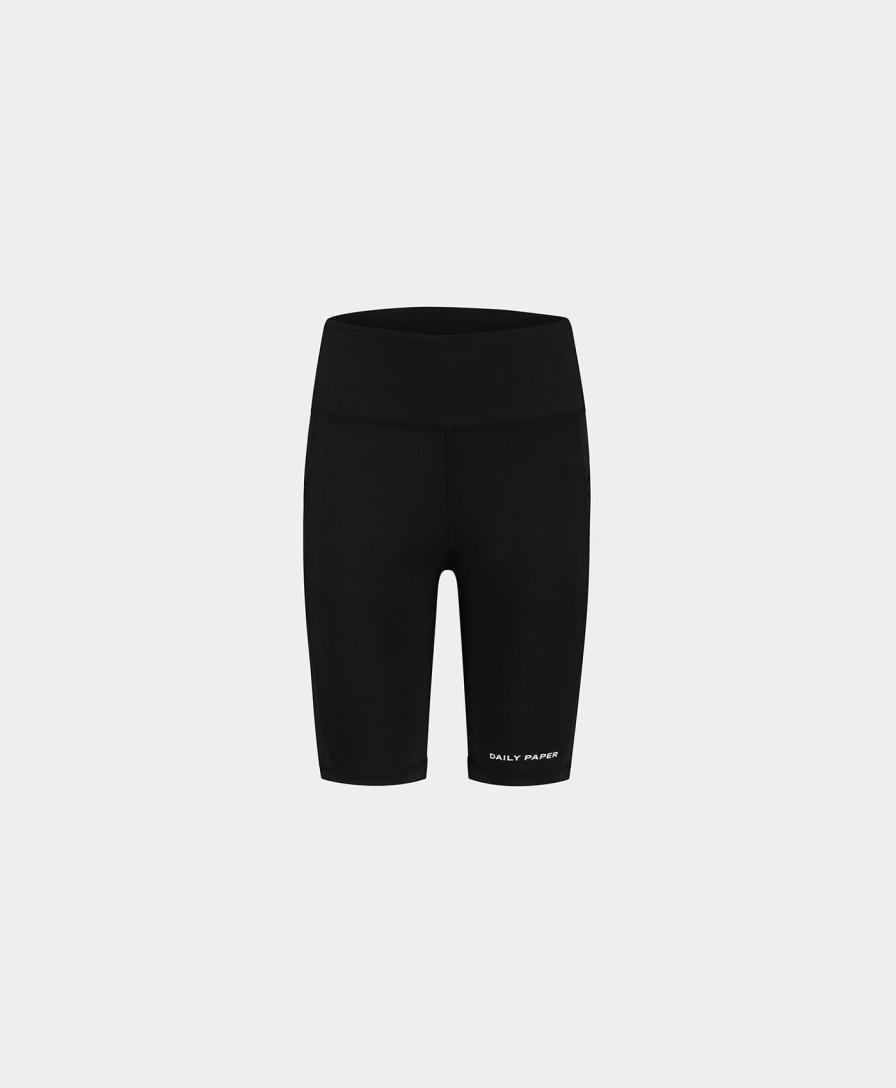 Daily Paper Shorts | Black Erica Cycle Shorts