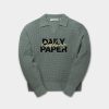 Daily Paper Knitwear | Iceberg Green Hubaab Sweater