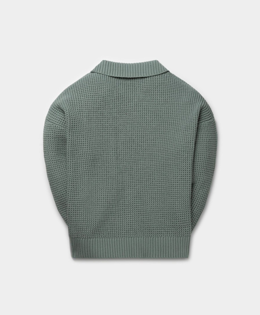 Daily Paper Knitwear | Iceberg Green Hubaab Sweater