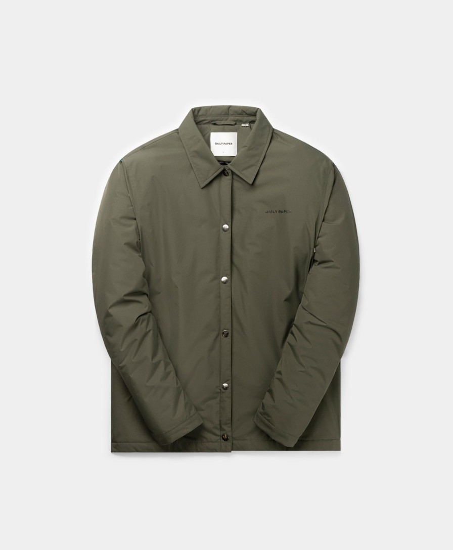 Daily Paper Jackets | Chimera Grey Elaya Coach Jacket