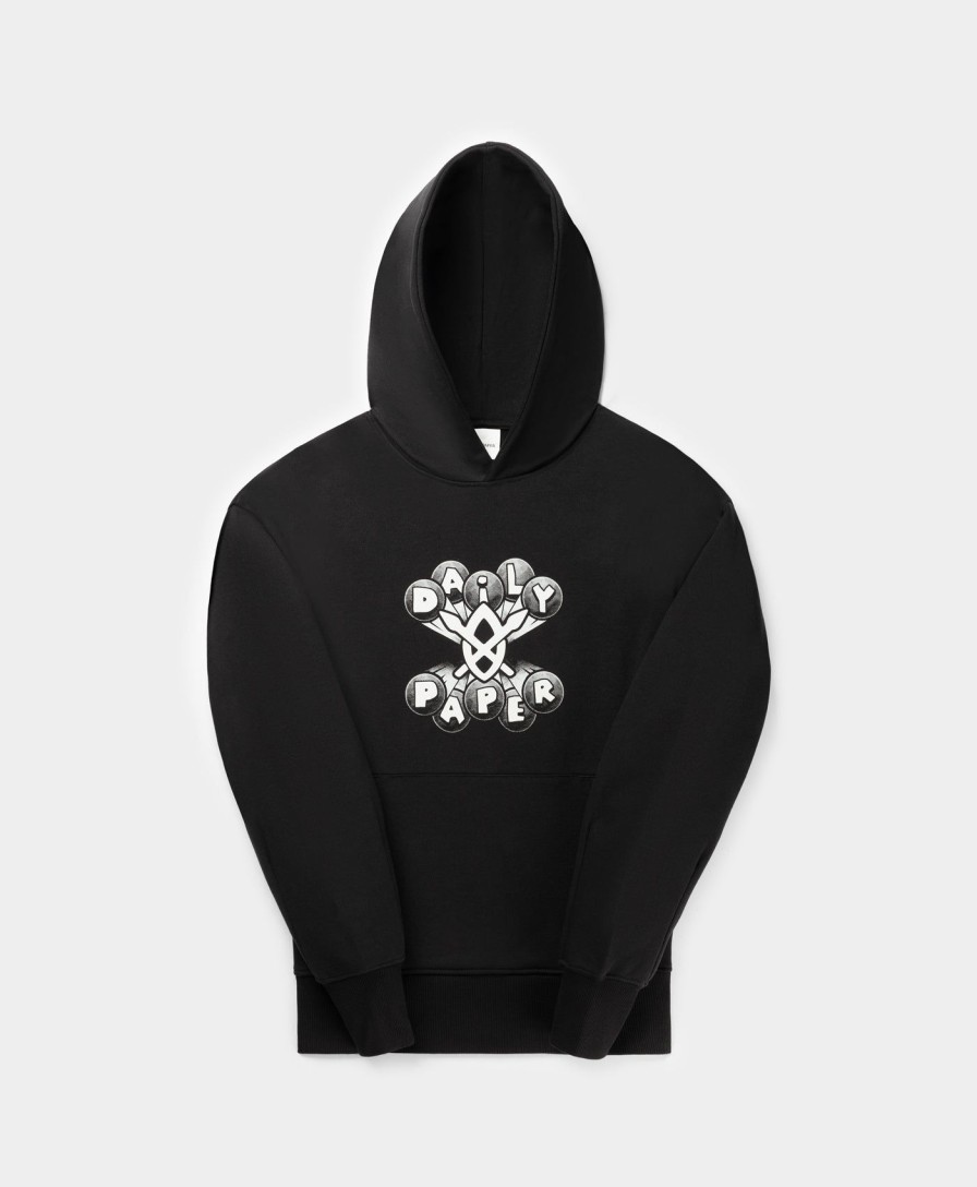 Daily Paper Hoodies & Sweaters | Black Omar Hoodie