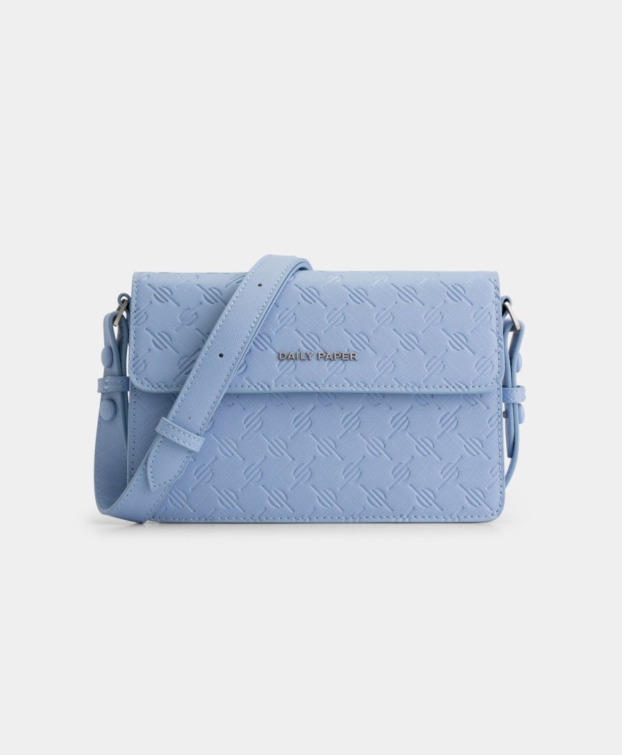 Daily Paper Bags | Baby Blue Meru Monogram Bag