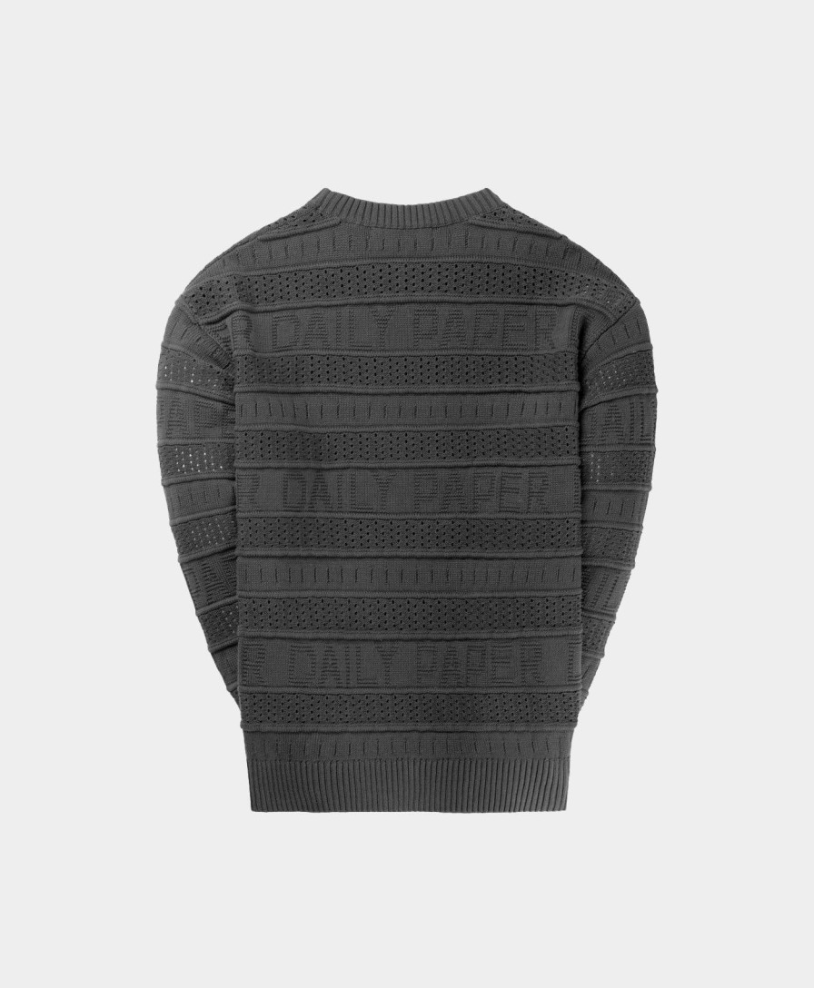 Daily Paper Knitwear | Black Rajih Knit Sweater