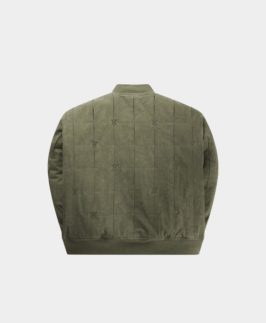 Daily Paper Jackets | Army Green Rasal Bomber Jacket