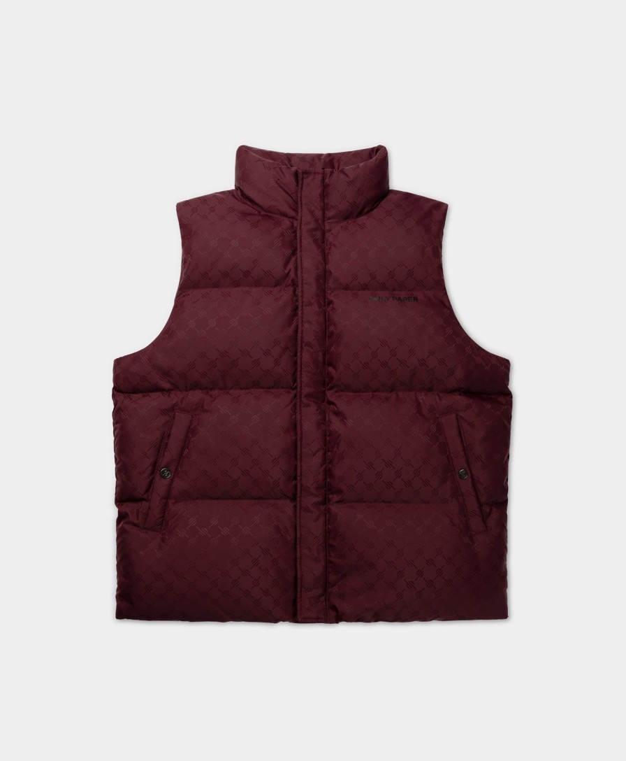 Daily Paper Jackets | Bordeaux Wine Pondo Bodywarmer