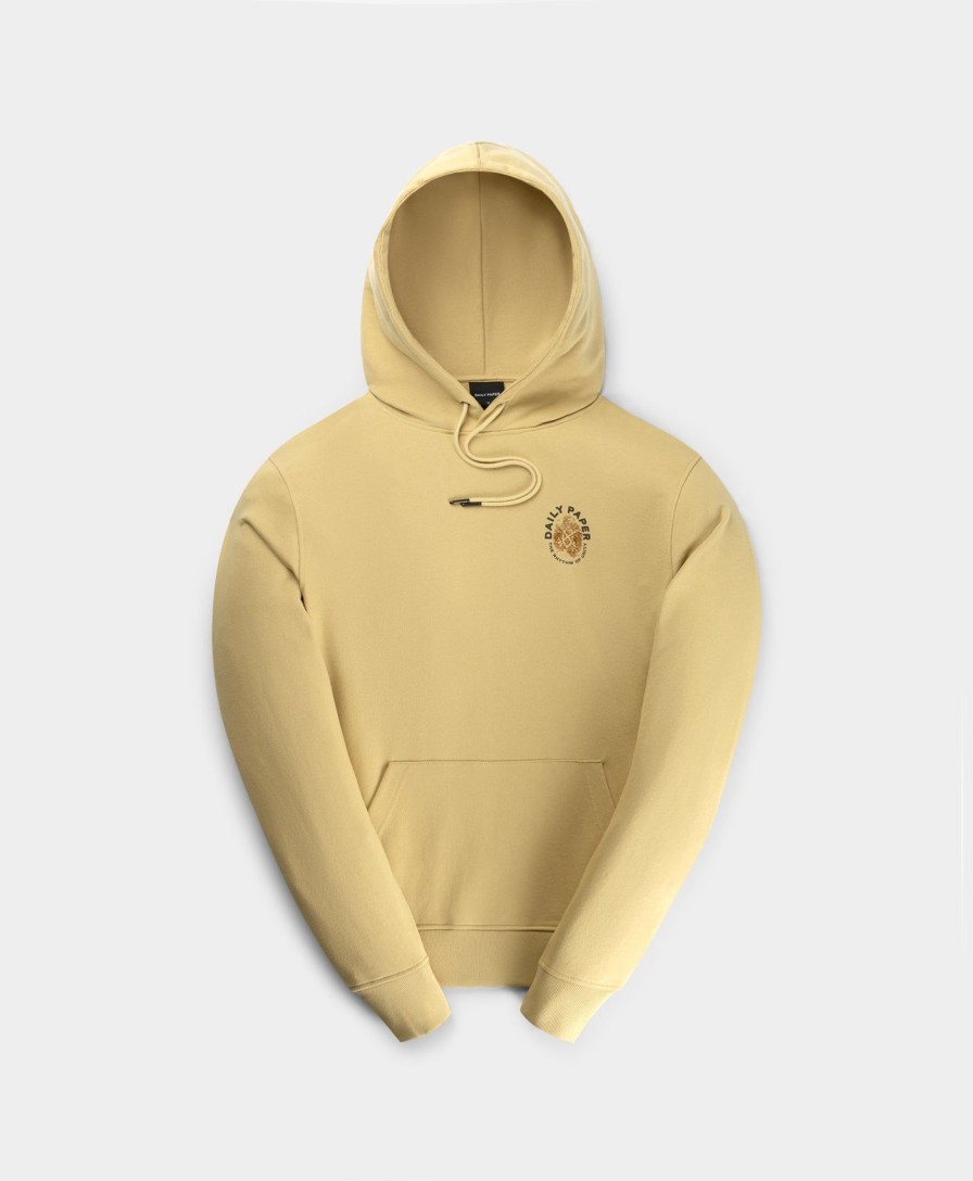 Daily Paper Hoodies & Sweaters | Taos Beige Identity Hoodie