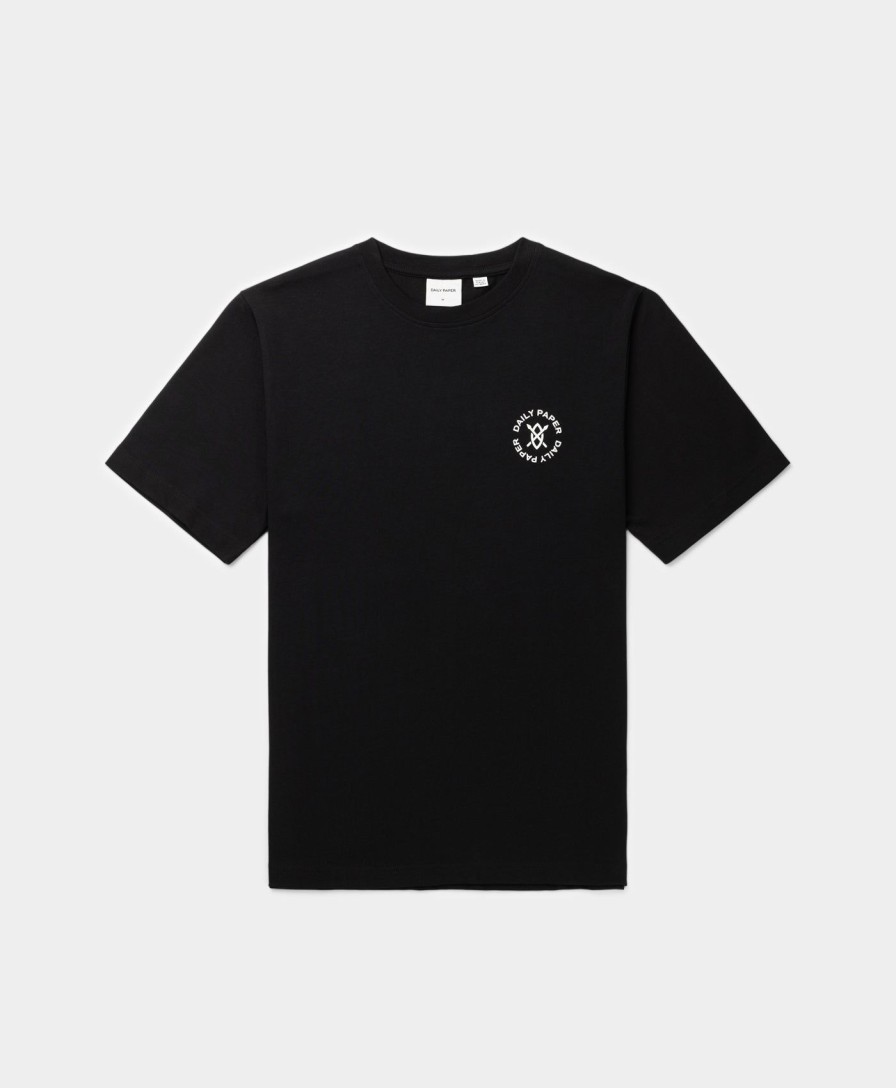 Daily Paper T-Shirts | Black Circle T-Shirt