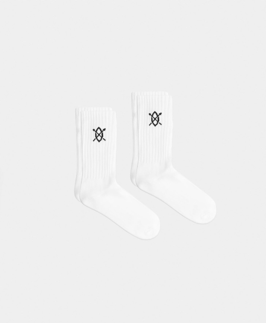 Daily Paper Socks | White Eshield Sock 2-Pack