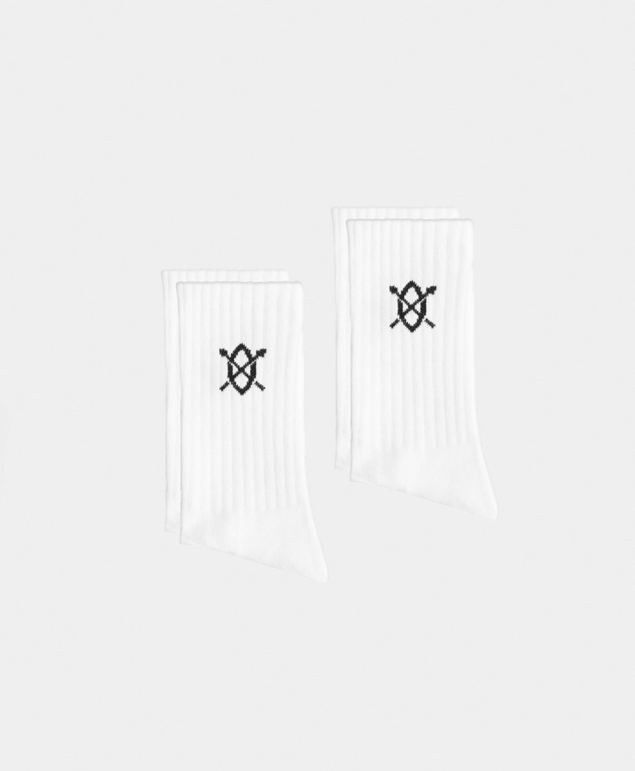 Daily Paper Socks | White Eshield Sock 2-Pack