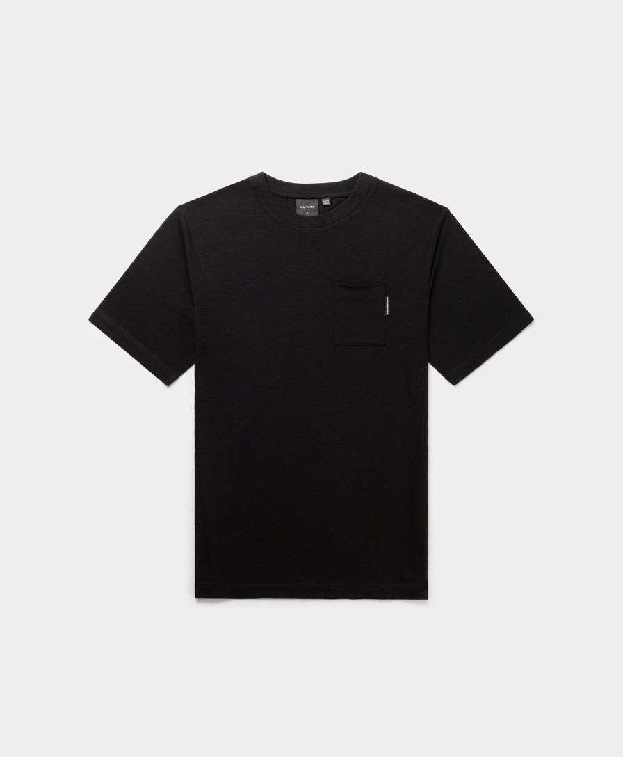 Daily Paper T-Shirts | Black Enjata T-Shirt