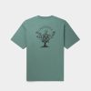 Daily Paper T-Shirts | Silver Green Nest Relaxed T-Shirt