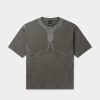 Daily Paper T-Shirts | Chimera Green Secret Rhythm Oversized T-Shirt