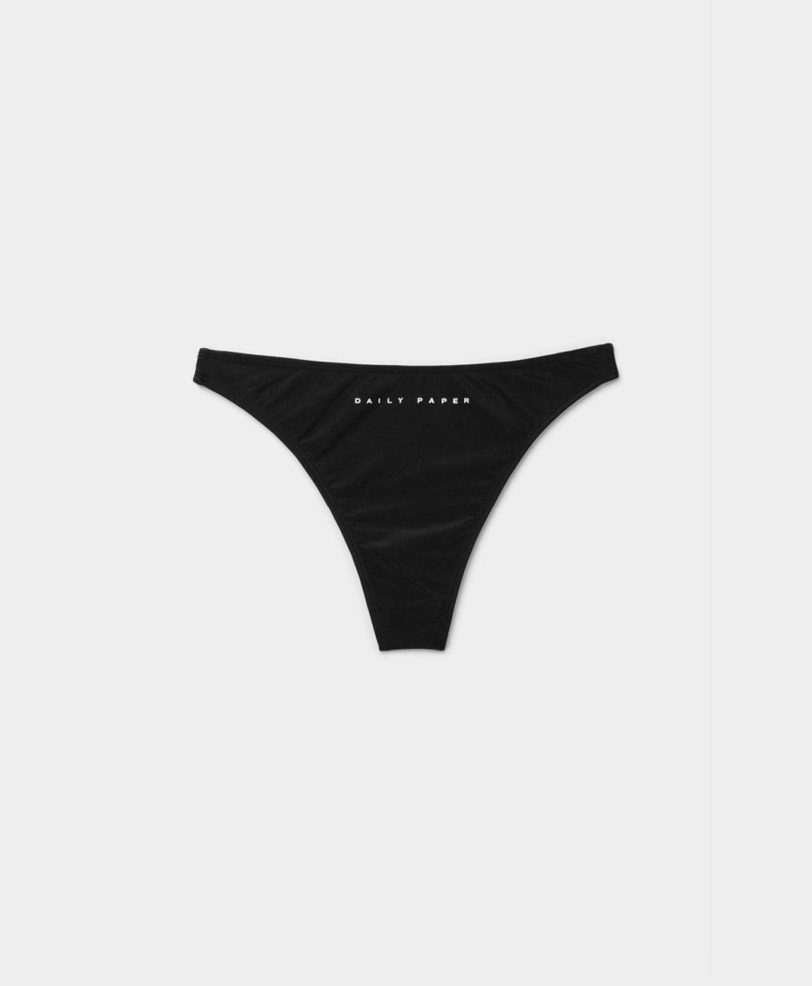 Daily Paper Swimwear | Black Ekini Bottom