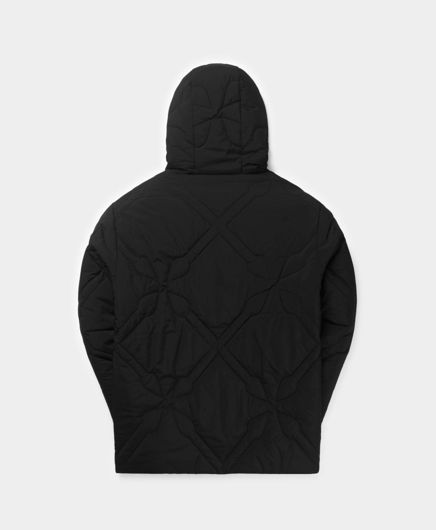 Daily Paper Jackets | Black Spear Padded Jacket