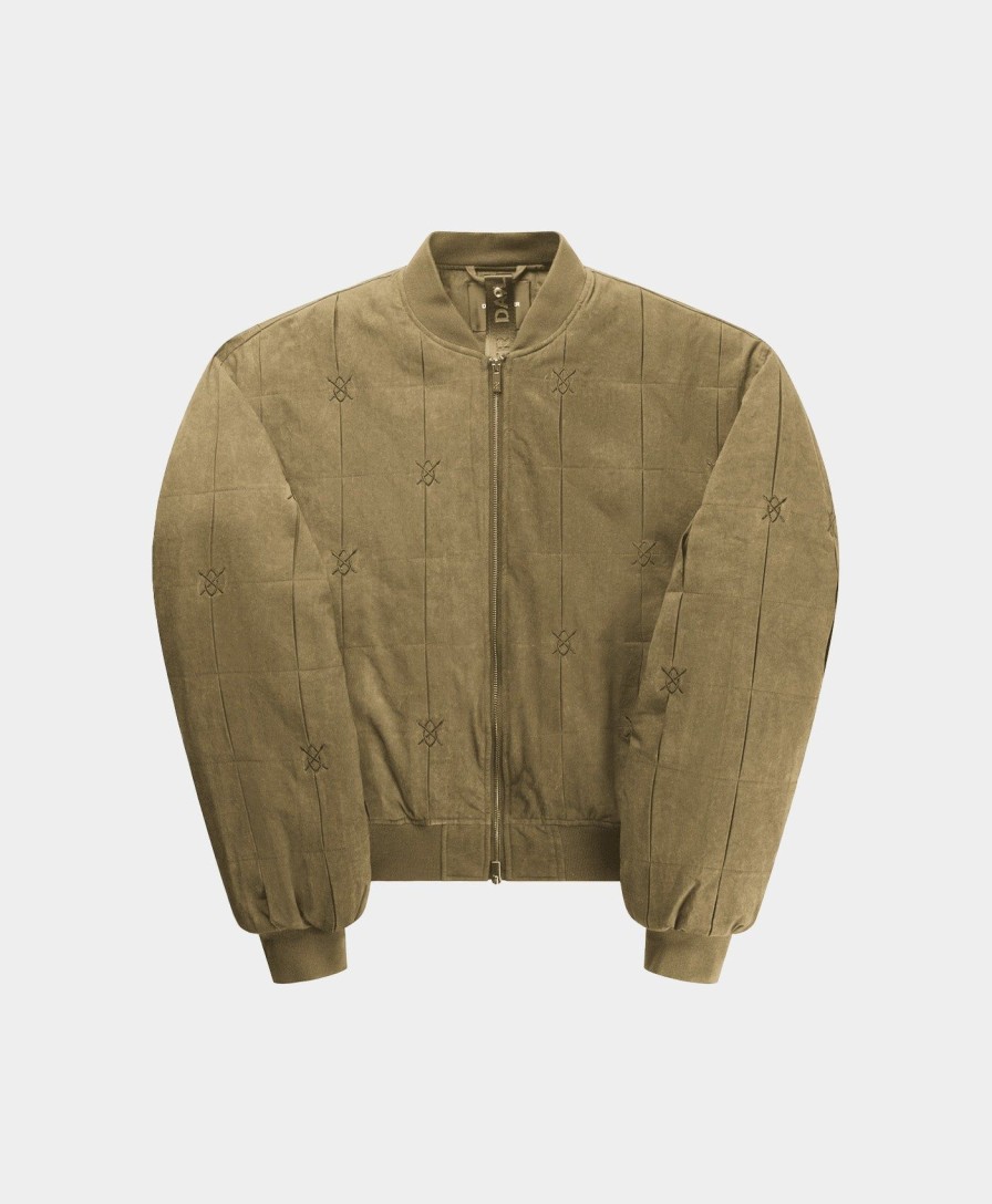 Daily Paper Jackets | Dark Beige Rasal Bomber Jacket