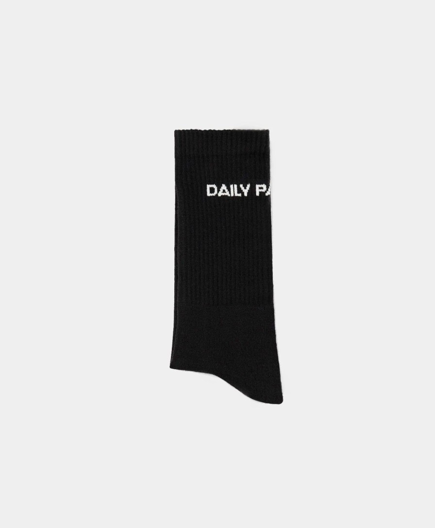 Daily Paper Socks | Black White Etype Socks