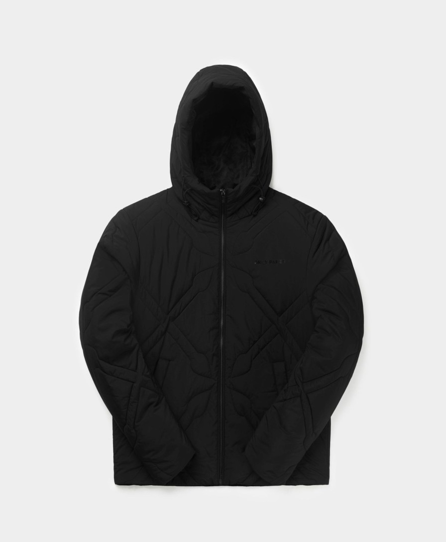 Daily Paper Jackets | Black Spear Padded Jacket