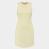 Daily Paper Dresses | Icing Yellow Erib Tank Dress