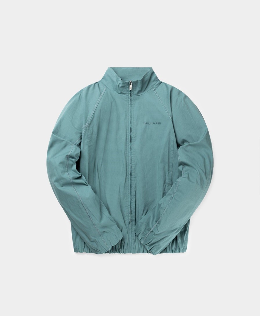 Daily Paper Jackets | Silver Green Halif Track Jacket