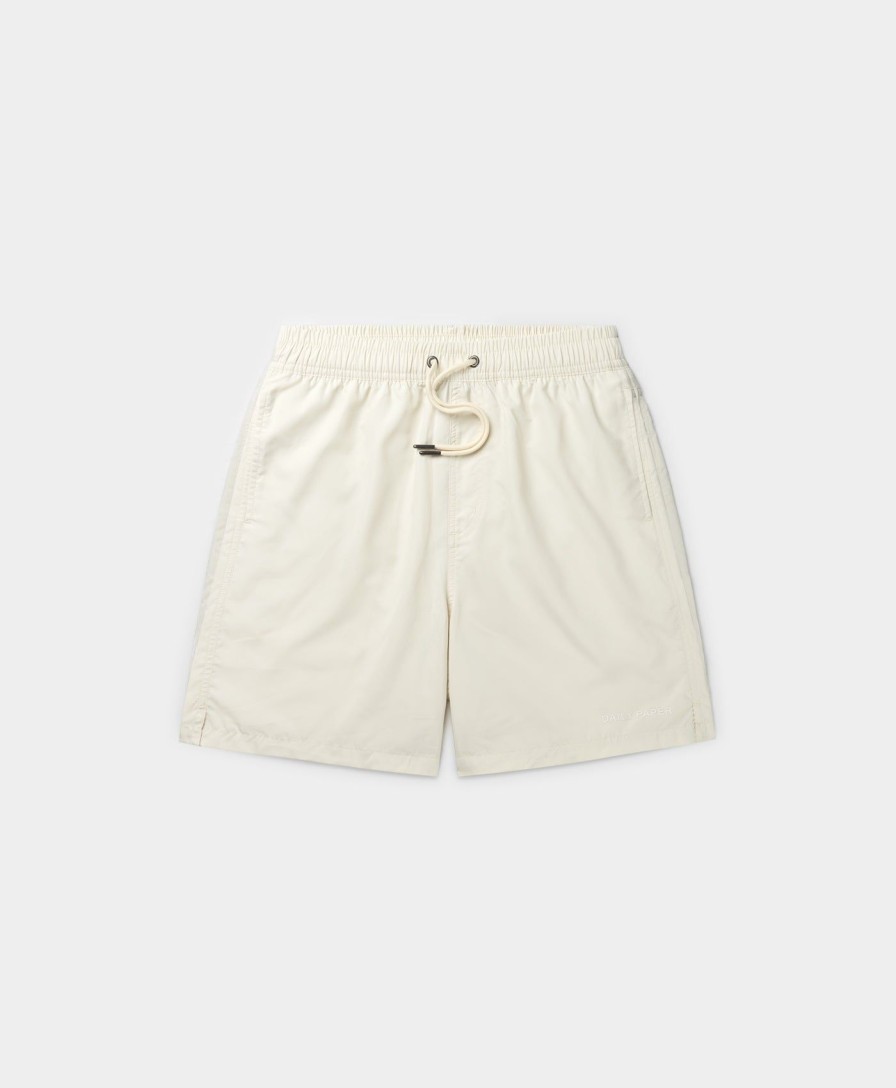 Daily Paper Swimwear | Icing Yellow Logotype Swimshorts