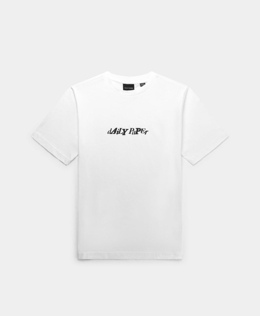 Daily Paper T-Shirts | White Unified Type T-Shirt