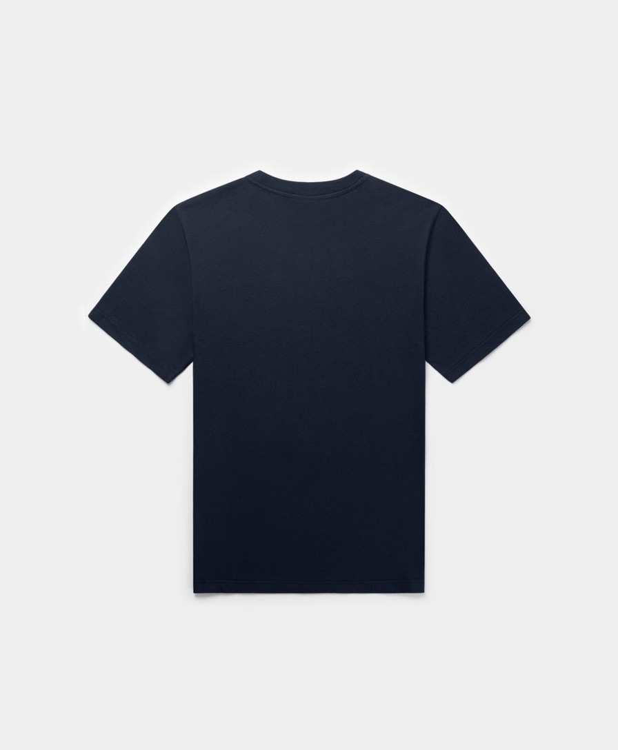 Daily Paper T-Shirts | Deep Navy Circle T-Shirt