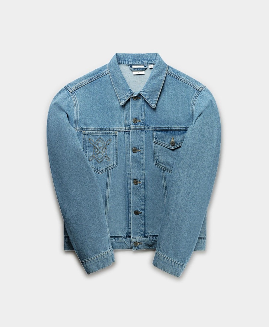 Daily Paper Jackets | Light Blue Nunise Denim Jacket