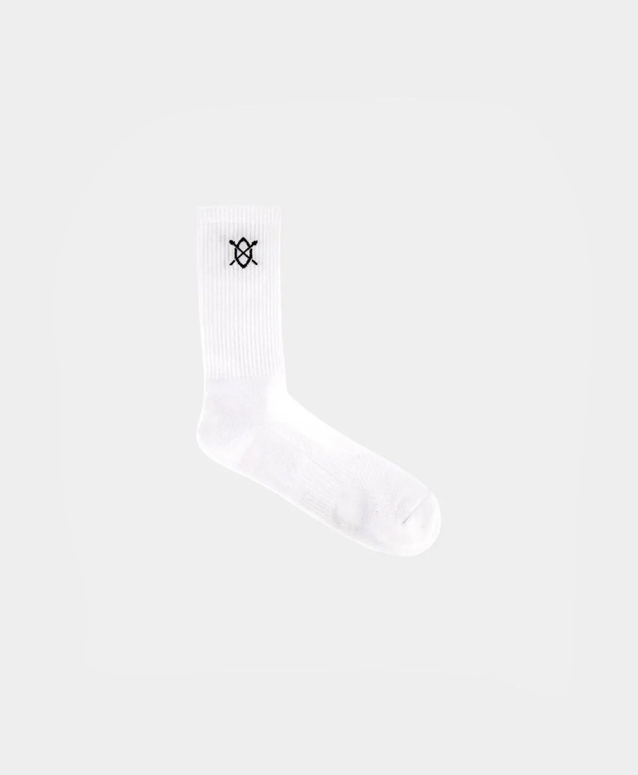 Daily Paper Socks | White Essential Logo Socks