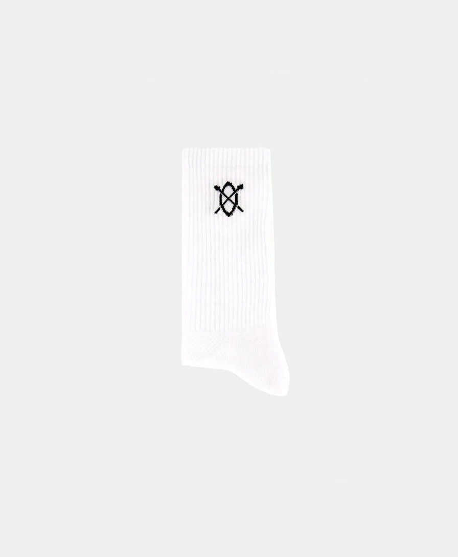 Daily Paper Socks | White Essential Logo Socks