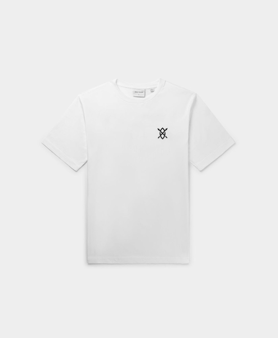 Daily Paper T-Shirts | White Black London Flagship Store T-Shirt