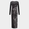 Daily Paper Dresses | Ash Dark Grey Rimona Dress