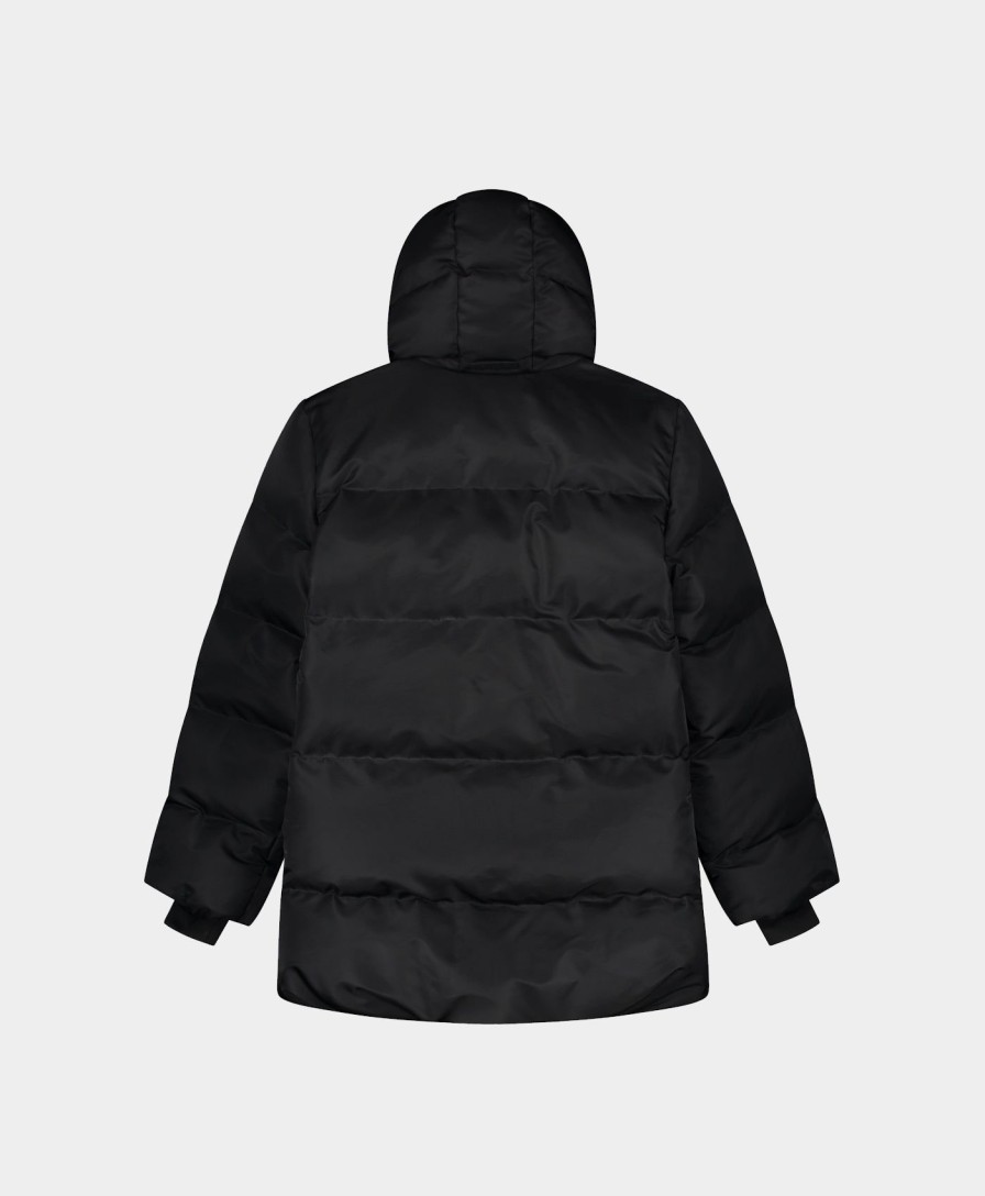 Daily Paper Jackets | Black Epuffa Mid Jacket