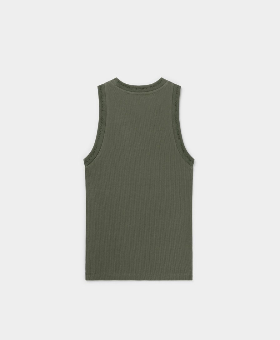 Daily Paper Tops | Chimera Green Erib Tanktop